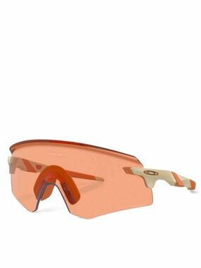 Oakley Encoder Low Bridge Fit Matte Sand/Prizm Berry Sunglasses (39-139-123 mm)
